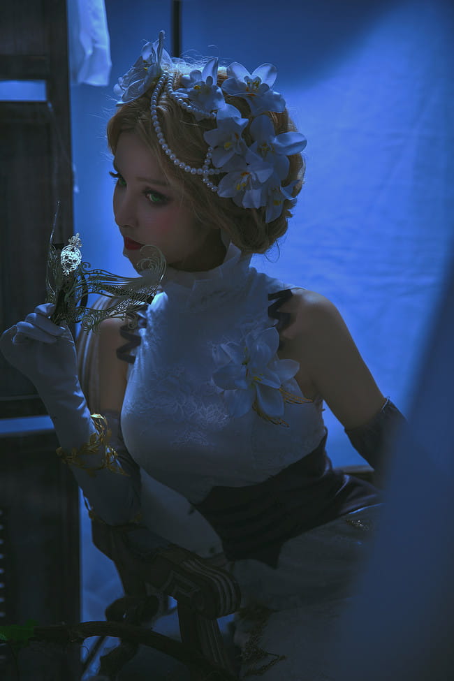 第五人格 监管者美智子花嫁 cosplay图片