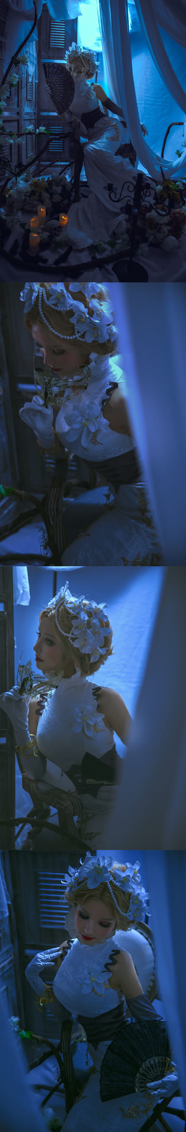 第五人格 监管者美智子花嫁 cosplay图片