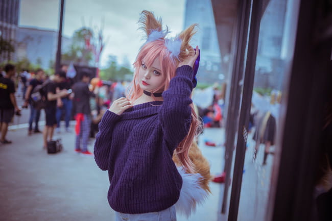 【场照】玉藻前双马尾