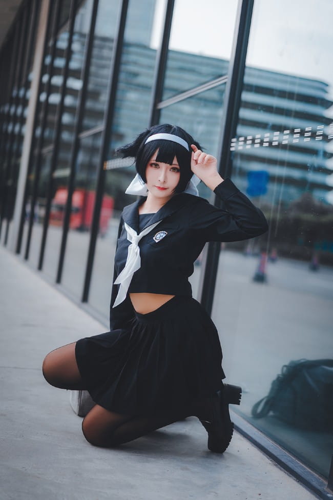 【场照】碧蓝航线高雄jk制服