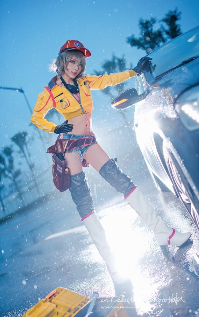 最终幻想15 希德妮 cosplay图片