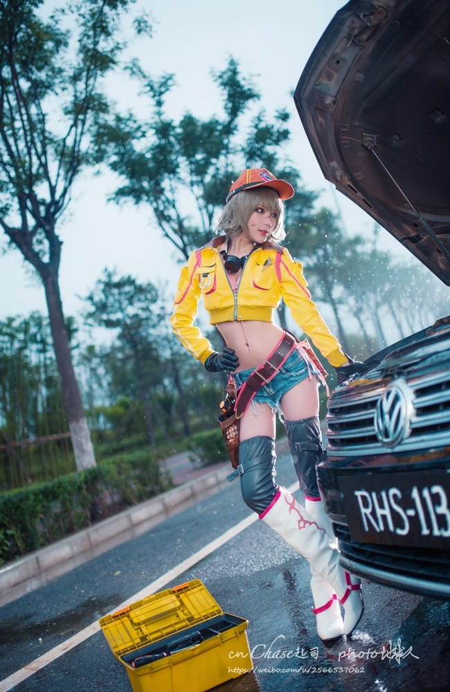 最终幻想15 希德妮 cosplay图片