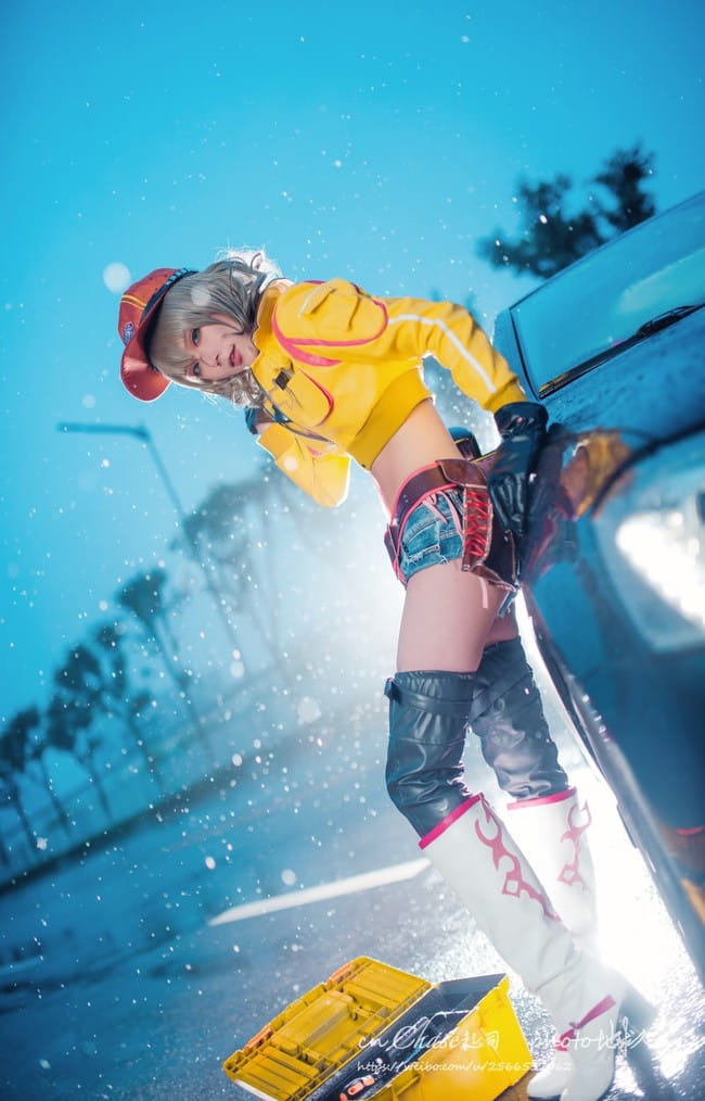 最终幻想15 希德妮 cosplay图片