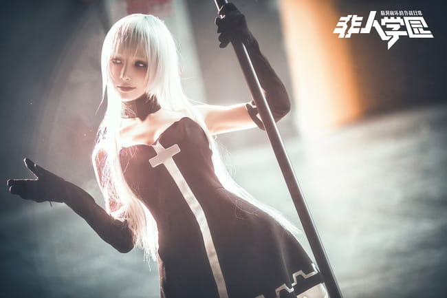 非人学园 被魔鬼附身的萝莉 琰萝 cosplay图片