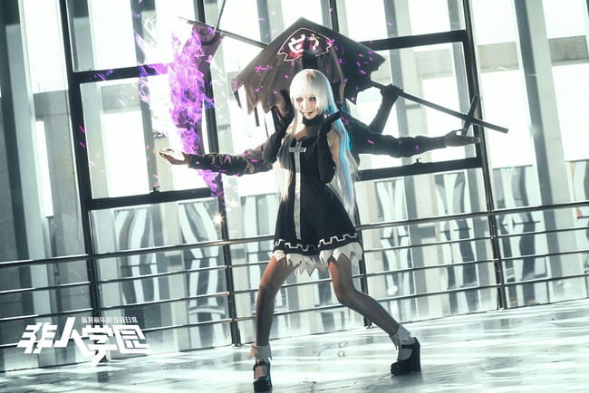 非人学园 被魔鬼附身的萝莉 琰萝 cosplay图片