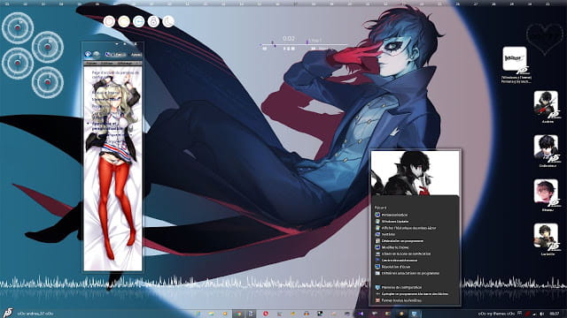 Windows7 萌化电脑主题 女神异闻录P5