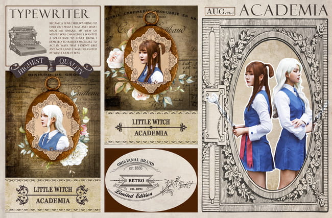 【cos正片】小魔女学园