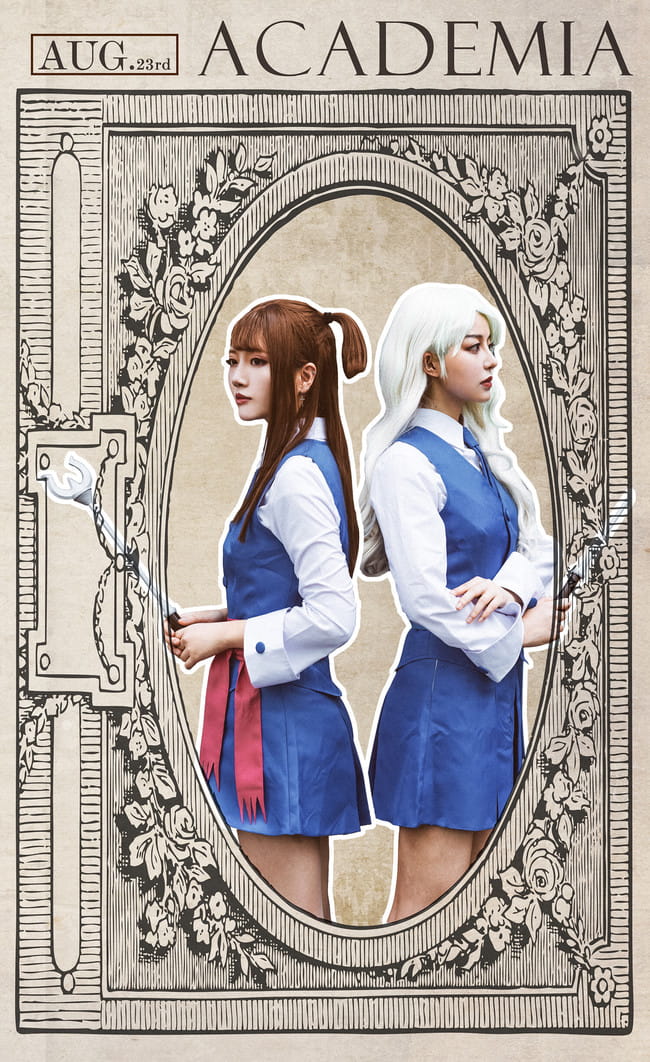 【cos正片】小魔女学园