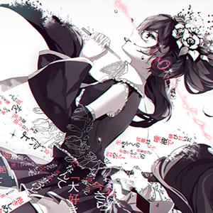 有许多人在笑着 二次元女生头像