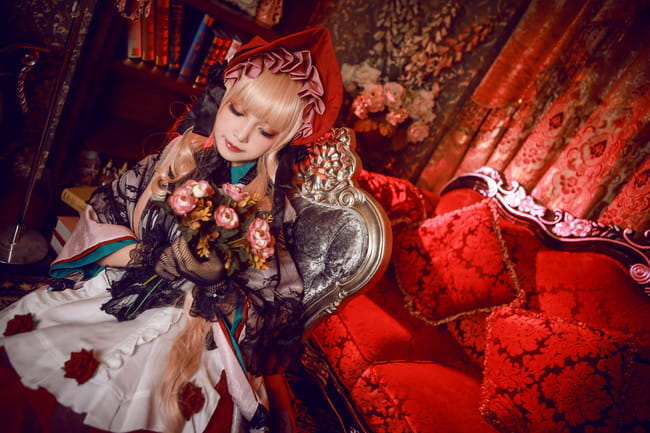 【cos正片】蔷薇少女 真红