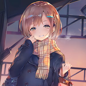 其实做朋友就挺好！可进可退！ 二次元女生头像