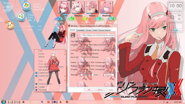 Windows7 萌化电脑主题 国家队 002