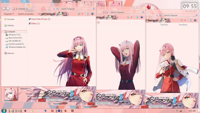 Windows7 萌化电脑主题 国家队 002