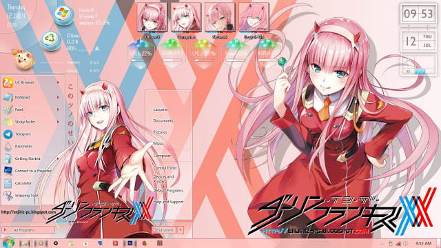 Windows7 萌化电脑主题 国家队 002