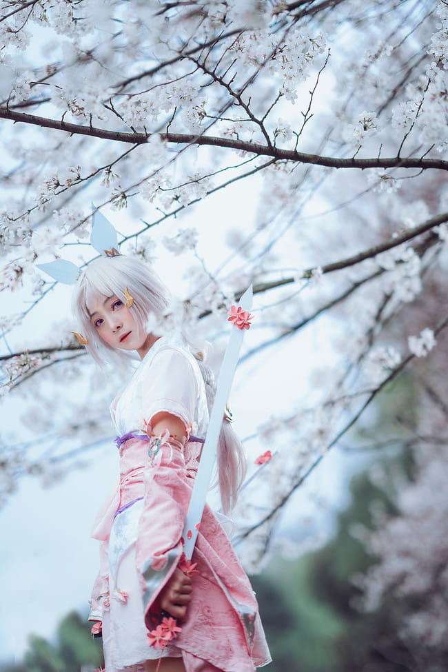 剑侠情缘网络版叁 七秀 剑三cosplay