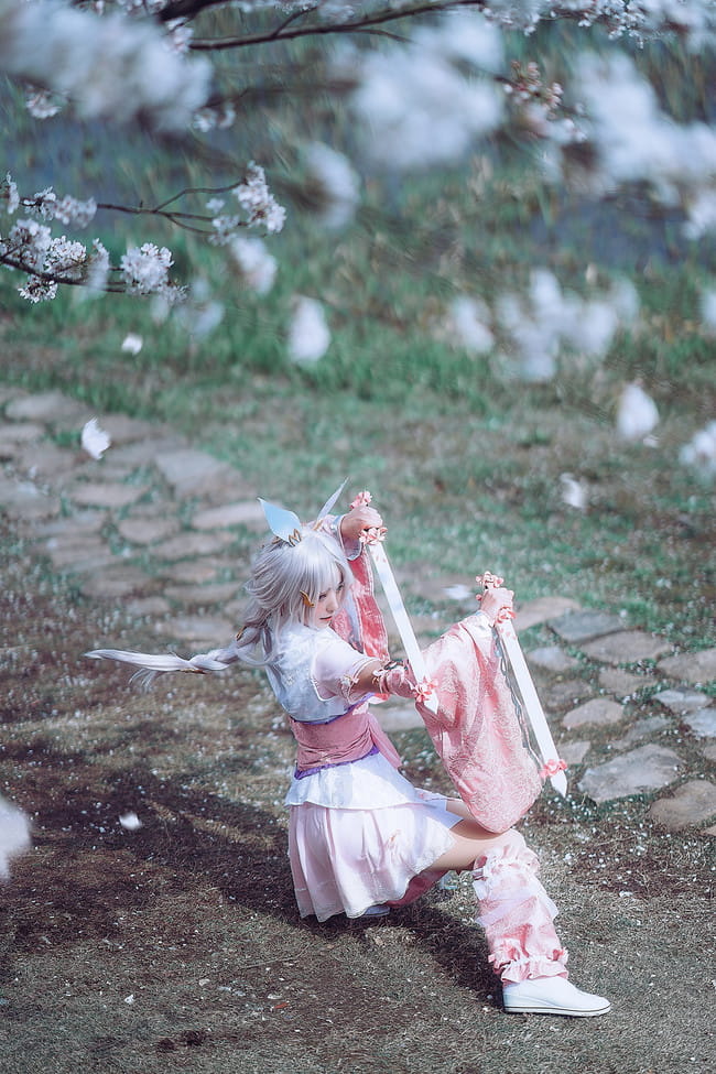 剑侠情缘网络版叁 七秀 剑三cosplay