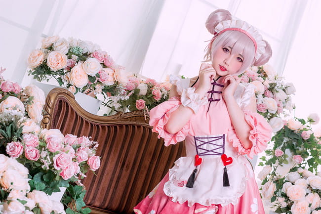 【cos正片】小乔同人女仆ver