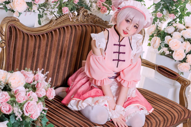 【cos正片】小乔同人女仆ver