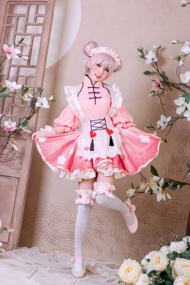 【cos正片】小乔同人女仆ver