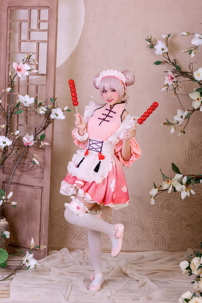 【cos正片】小乔同人女仆ver