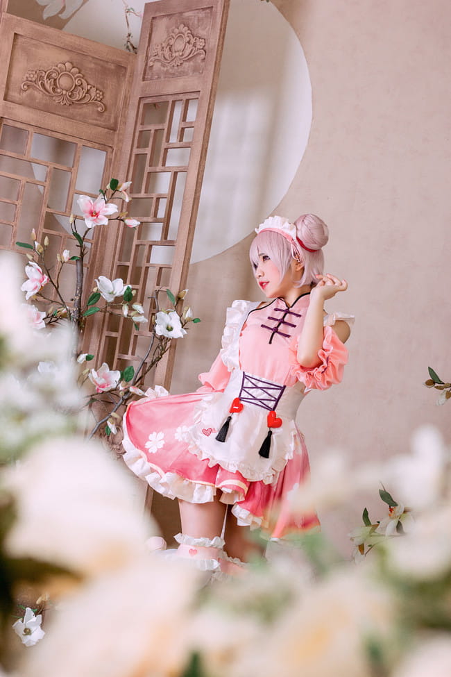 【cos正片】小乔同人女仆ver
