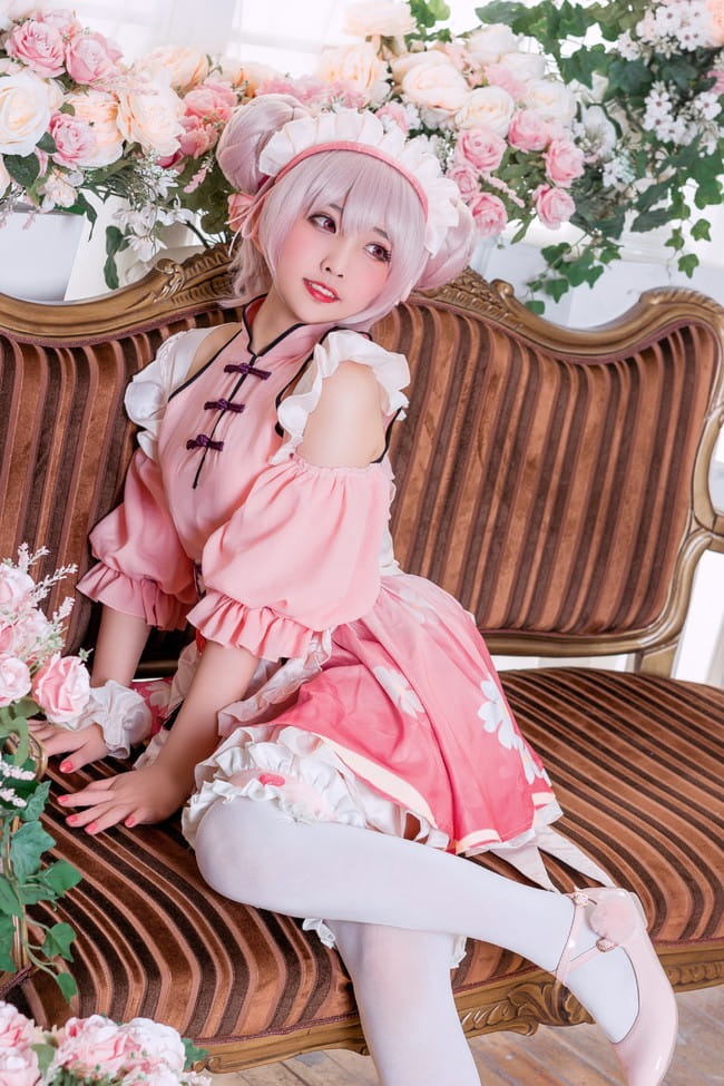 【cos正片】小乔同人女仆ver