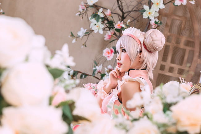 【cos正片】小乔同人女仆ver