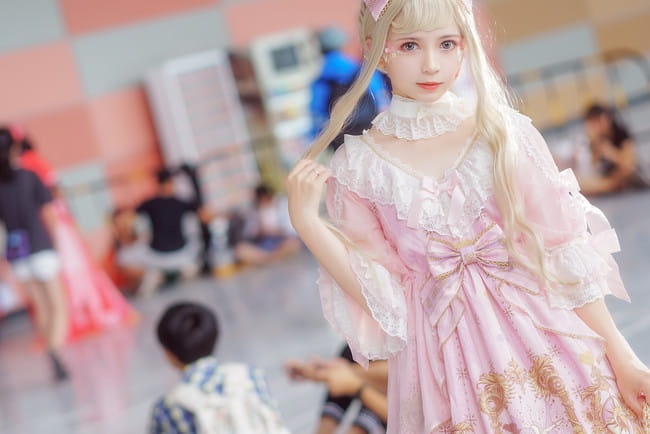 Lolita 美少女 萝莉 cosplay