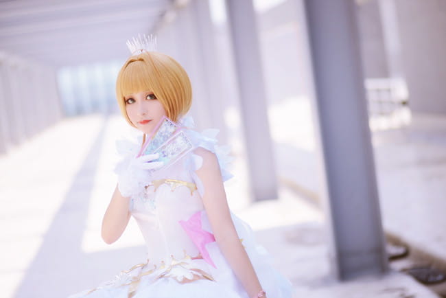 【cos正片】木之本樱透明牌op战斗服