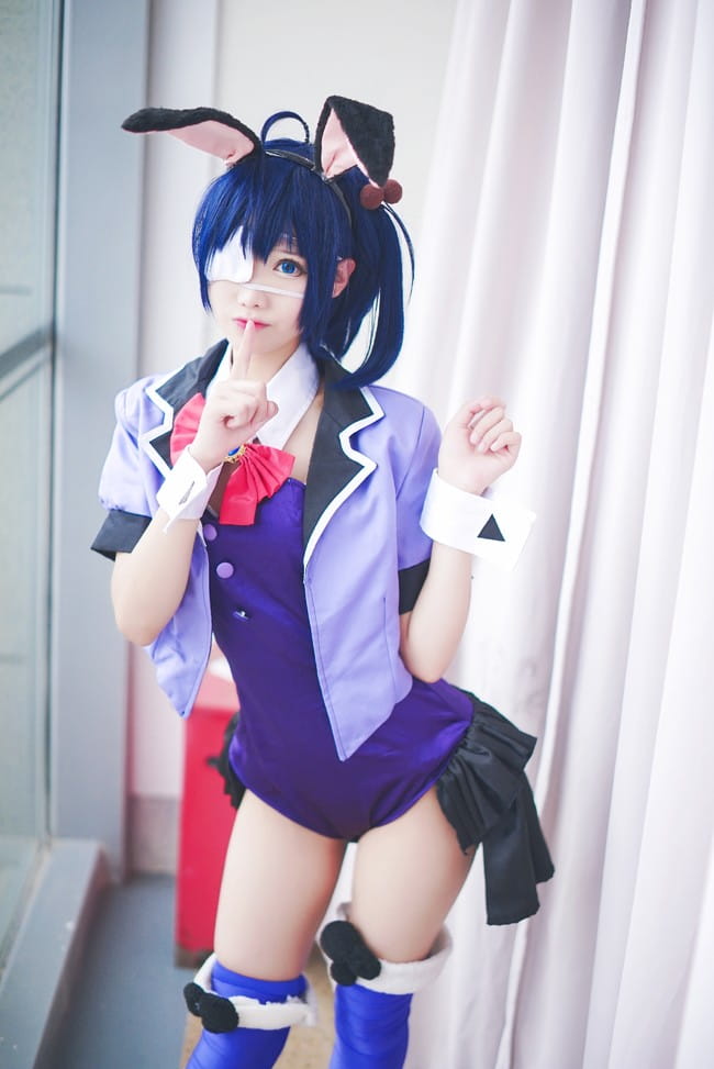 【cos场照】小鸟游六花兔女郎