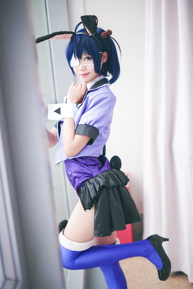 【cos场照】小鸟游六花兔女郎