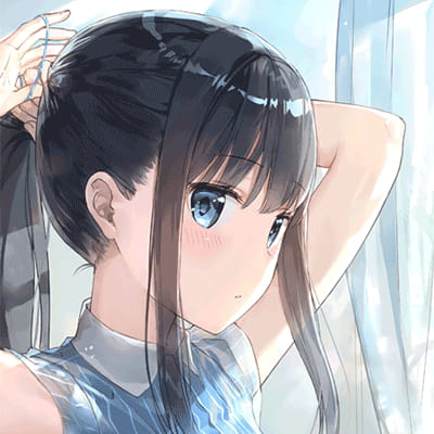 阳光下灿烂 风雨中奔跑 二次元个性女生头像