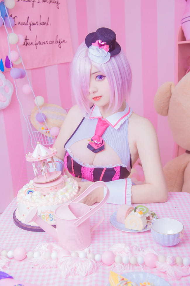【cos正片】玛修学妹的情人节同人