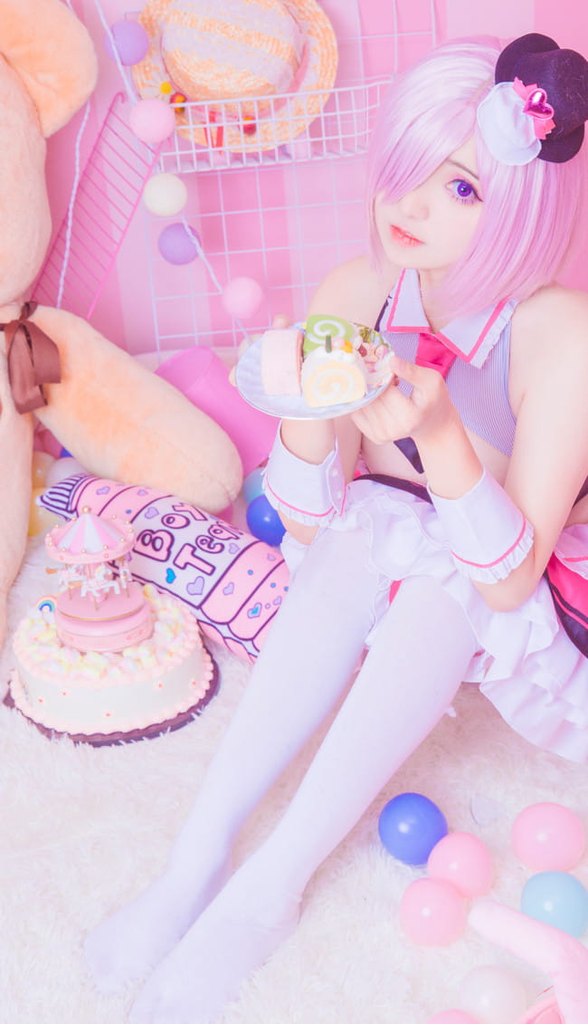 【cos正片】玛修学妹的情人节同人