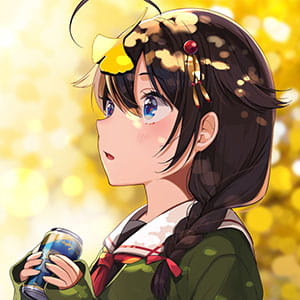 我们要全心全意默默地开花 二次元女生头像