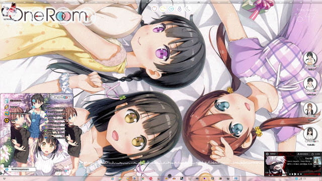 Windows7 萌化电脑主题 One Room