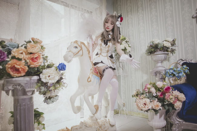 【cos正片】￼最终幻想14 女儿节爱豆套猫娘/yoko