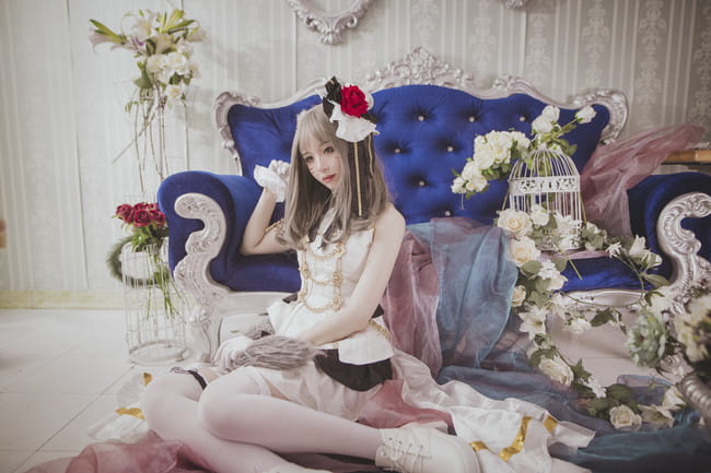 【cos正片】￼最终幻想14 女儿节爱豆套猫娘/yoko