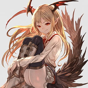 那个广告里的樱花，是用水粉感觉做出来的 二次元女生头像