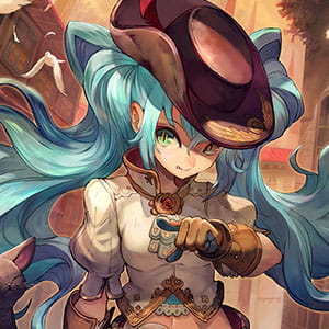 那个广告里的樱花，是用水粉感觉做出来的 二次元女生头像