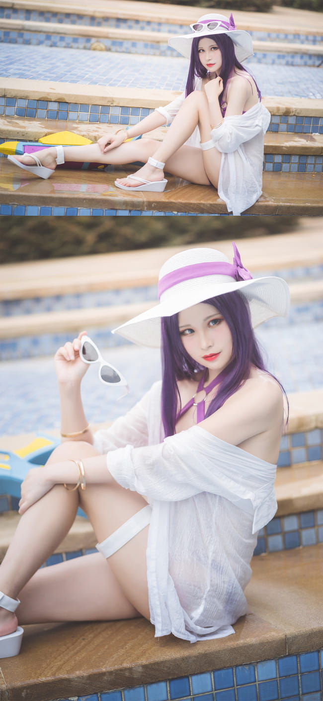 【cos正片】泳池派对女警