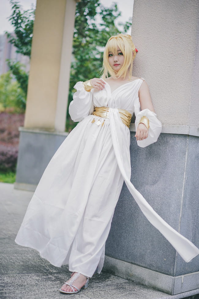 【cos正片】尼禄睡衣cos