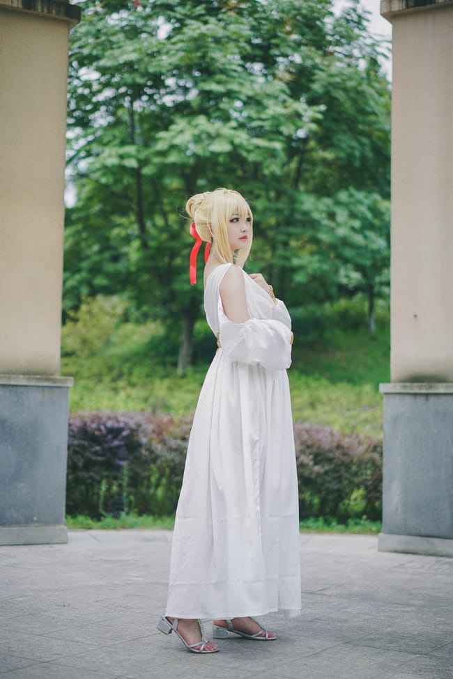 【cos正片】尼禄睡衣cos