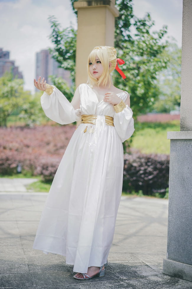 【cos正片】尼禄睡衣cos