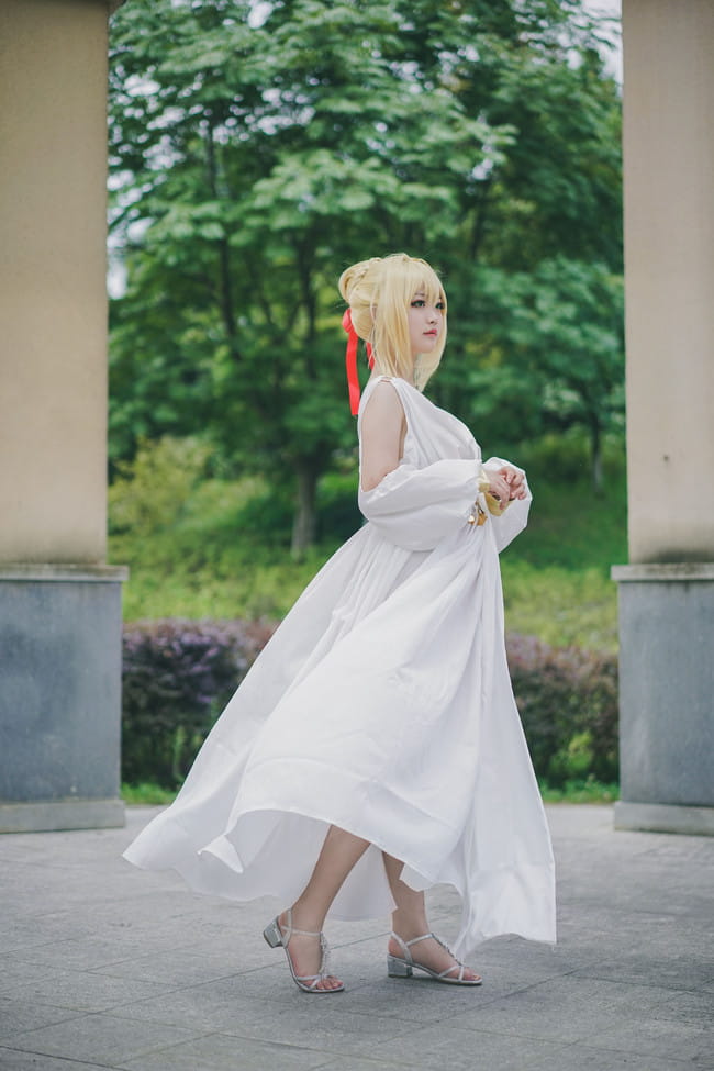 【cos正片】尼禄睡衣cos