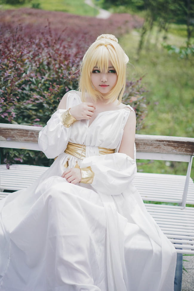 【cos正片】尼禄睡衣cos