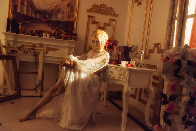 【cos正片】尼禄·克劳狄乌斯同人睡裙