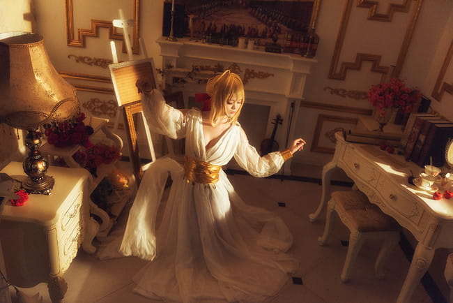 【cos正片】尼禄·克劳狄乌斯同人睡裙