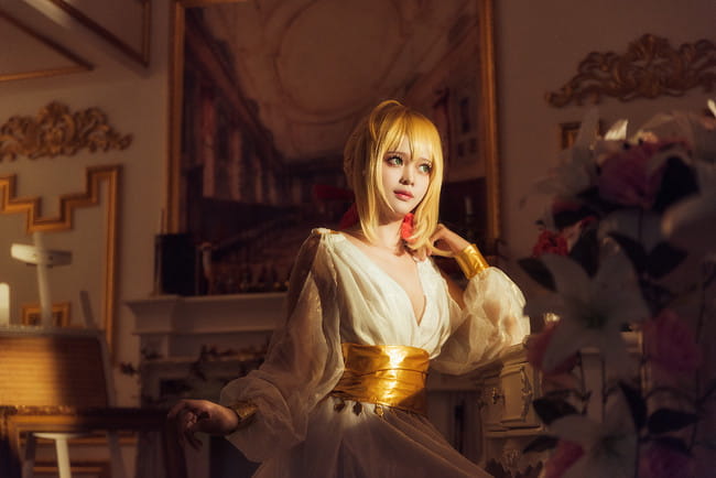 【cos正片】尼禄·克劳狄乌斯同人睡裙