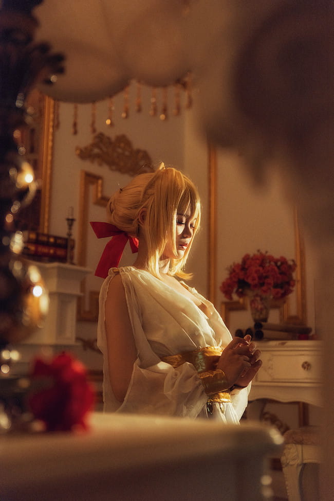 【cos正片】尼禄·克劳狄乌斯同人睡裙